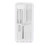 Cigarette Burst Capsule Box ABS One-Hand Operation, White, 80x38x12mm 11