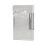 Luxury Refillable Dual Soft Flame Torch Lighter Silver,  Brass Windproof Butane Gift for Men 2