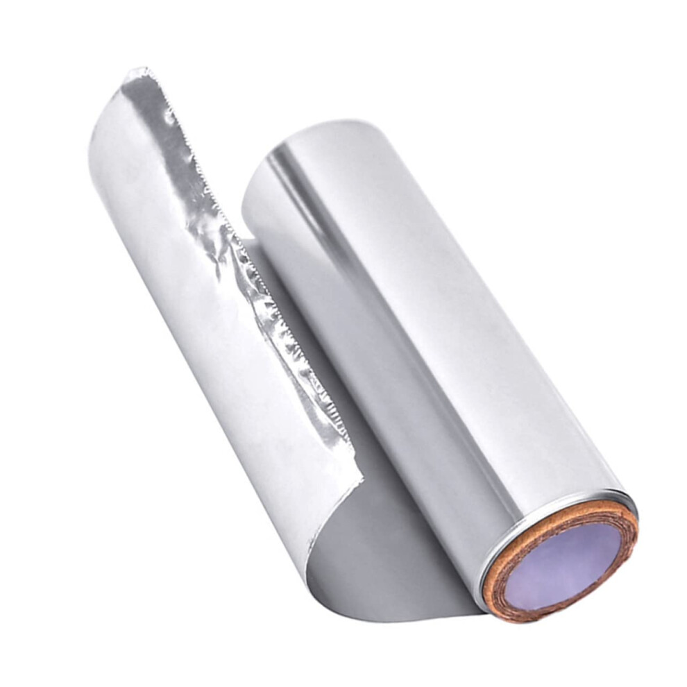 Hair Foil Roll with Heat Retention Design, Easy Tear Aluminum Hairdressing Foil for Salon Styling