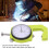 Professional 0-10mm Thickness Meter with 0.1mm Resolution at 0.39in 9