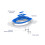 Reusable White Cat Toilet Training Kit with Blue Inner Support, Eco-Friendly 4