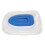 Reusable White Cat Toilet Training Kit with Blue Inner Support, Eco-Friendly 5