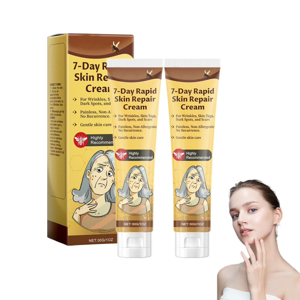 Cream 7Day Skin 2Pcs, Intense Hydration, Firming And Rejuvenating For Face And Body