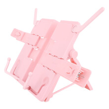Kids Adjustable Pink ABS Book Stand for Desktop Reading & Holding