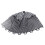 Rubber Fishing Net Replacement 40cm Depth Collapsible Black 8