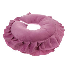 Massage Face Pillow with Breathable Center Hole and Cooling Comfort for Spa and Home Use