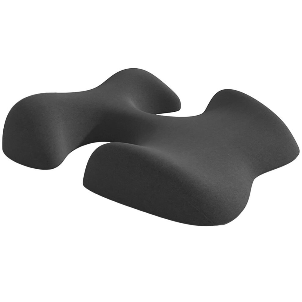 Memory Foam Massage Pillow with Ergonomic Contour Design for Face Down Relaxation at Home and Spa