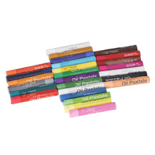 24 Colors Soft Washable Oil Pastels Set for Artists & Beginners