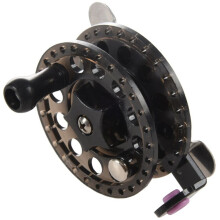6X Plastic Ice Fishing Reels Fly Fishing Tackle Round Wheel Fishing Accessories