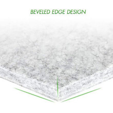 24 Pcs Hexagon Acoustic Panels Beveled Sound Foam Panels,Sound Proofing Padding,Acoustic Treatment for Studio
