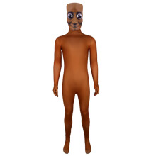 (Tung, 180) Halloween Tung Tung Tung Sahur Party Cosplay Kostüm Erwachsene Kinder Anime Overall Body Fancy Dress Up Maske Set