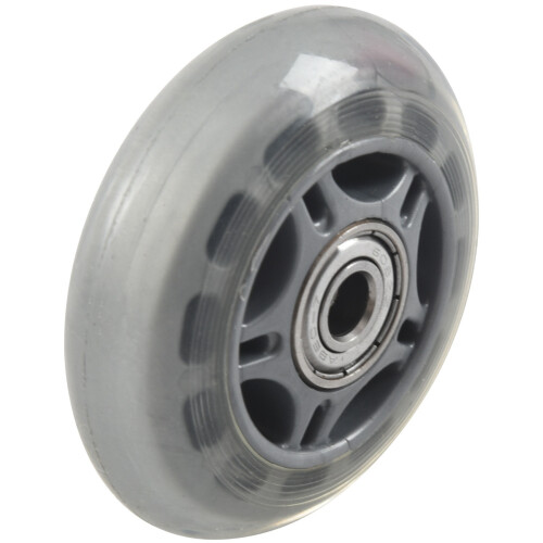2X Scarpe da Skating 608ZZ Cuscinetto Inline Skate Wheel Grigio Chiaro 2
