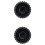 20x Guitar AMP Amplifier Knobs Push- Black+Gold Cap for  Amplifier 5