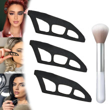 3PCS Reusable Eyeshadow Stencil Set Precision Eye Makeup Guide for Symmetrical Eye Looks