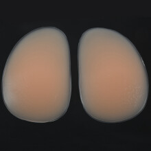 2X 1 Paire de Coussinet de Hanches en Silicone Sexy Beige pour Femmes