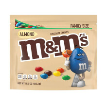 M&M Almond Family Size (425g)