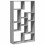 VidaXL vidaXL Bookcase Bookshelf Rack Storage Cabinet Grey Sonoma Engineered Wood 6
