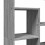 VidaXL vidaXL Bookcase Bookshelf Rack Storage Cabinet Grey Sonoma Engineered Wood 8