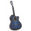 VidaXL (blue) vidaXL Western Guitar Set 12 Piece with Equalizer and 6 Strings for Beginner 3