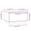 VidaXL (brown) vidaXL Solid Wood Pine Coffee Table Wooden Couch Centre Table Multi Colours 3