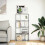 VidaXL vidaXL Bookcase Bookshelf Rack Storage Cabinet Concrete Grey Engineered Wood 2