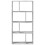 VidaXL vidaXL Bookcase Bookshelf Rack Storage Cabinet Concrete Grey Engineered Wood 4