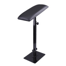 Adjustable Tattoo Armrest Stand with 360 Rotating Plate and Comfort Foam Padding for Artists