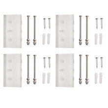 4X Hanger Skateboard Wall Mount Deck Display Luxury Skateboard Storage Holder Rack