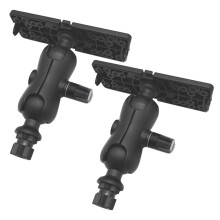 2X Mount with Fish Finder and Universal Mounting Plate Kayak Accessories,Inner Hexagon Base