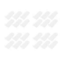 24-Pack Zwevende Schoenenplanken,Doorzichtige Acryl Wandgemonteerde Schoenenrekplanken, voor Het Weergeven van Verzamelbare Schoenen en Sneakers