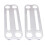 4X Scuba Diving Sidemount Tri-Glide Belt BCD Fixing Spänne Rep Retainer Fixing Spänne 1