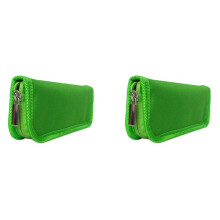 2X Insulin Cooler Travel Case Diabetic Medication Organizer Cooler Bag Green