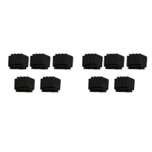 Bulk Dosen Kühler (50 Packungen) Blanko Schaumstoff Hüllen Schlichte, Weiche, Isolierte Blanks für Limonade, Bier, Wasser Flaschen (Schwarz)