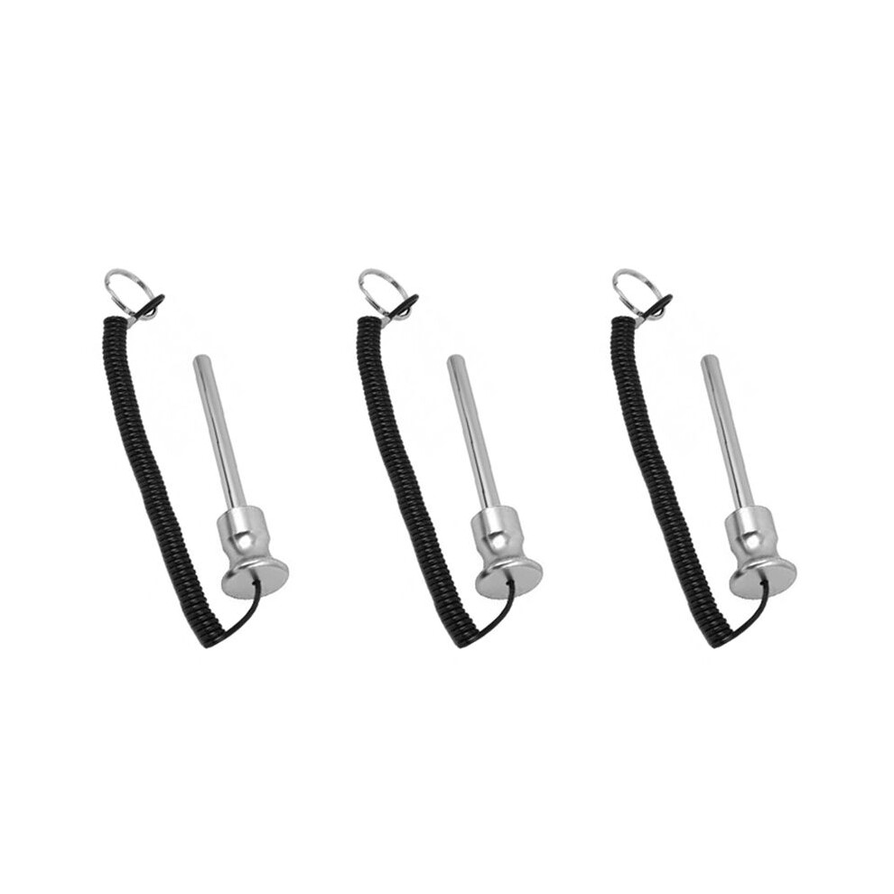 3X Fitness Gym Weight Stack Selector Aluminum Magnetic Weight Stack Pin Strength Training Equipment Silver 4712778238528