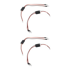 4PZ Faro HA CONDOTTO LA Luce per HAIBOXING HBX 16889 16889A 16890 16890A SG1601 SG1602 1/16 RC Auto Parti di Aggiornamento