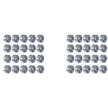 40PCS MR105-2RS 5X10X4mm Bearing Steel Double-Shielded Miniature Bearings,
