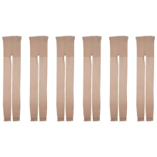 6X New Women Fashion Hot Open Toe Sheer Ultra-Thin Tights Pantyhose Stocking Nude