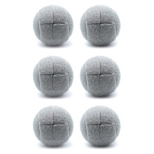 6 PCS Precut Walker Tennis for Furniture Legs and Floor Protection, Heavy Duty Long Lasting Pad Covering,Grey