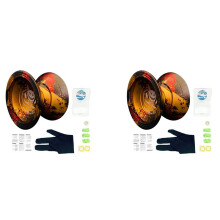 BEBOO YOYO 2X A1  Lava Yoyo for Kids,Bearing Yoyo for Beginners Aluminum Alloy Yoyo Toy