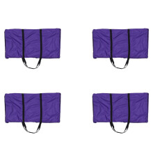 4X Hay Bale Storage Bag, Extra Large Tote Hay Bale Carry Bag, Foldable Horse and Livestock Hay Bale Bags with Zipper