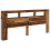 VidaXL (old wood) vidaXL LED Headboard Bed Header Bedroom Storage Bed Headboard Engineered Wood 2