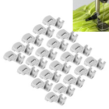 20 Pcs Stainless Steel Gathering Foot for Household Sewing Machine