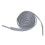 4X Trainers Plastic Tips 52.4 Long Grey Flat Wide Shoe Laces Strings 2