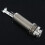 40PCS Guitar Pickup Endpin Output Jack Nickel Strap Lock Chrome 3