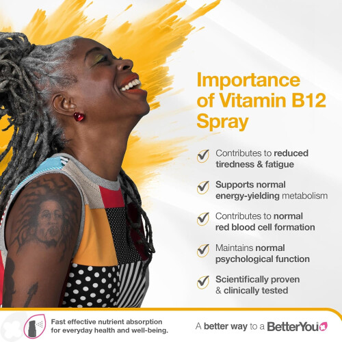 Better You | Boost B12 Oral Spray | 6 x 25ml 1