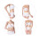 Compression Arm Sleeve with Adjustable Shoulder Strap XLarge, Lymphedema Relief Post Mastectomy Support 5
