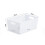 Muddy Hands Pack of 2 Small Deep Plastic Storage Baskets with Handles ? Rectangular Storage Boxes, Heavy Duty Organiser for Kitchen, Bathroom, Bedroom 2