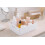 Muddy Hands Pack of 2 Small Deep Plastic Storage Baskets with Handles ? Rectangular Storage Boxes, Heavy Duty Organiser for Kitchen, Bathroom, Bedroom 3