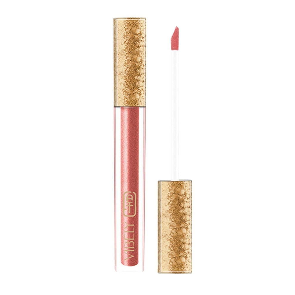 Waterproof Long Lasting Liquid Lipstick and Metallic Shimmer Lip Gloss Moisturizing Silky Finish