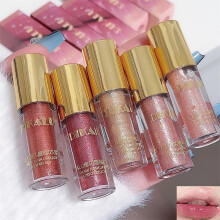 Lip Gloss Set 5 Colors Waterproof Plumping Glitter Metallic Shine Moisturizing Finish